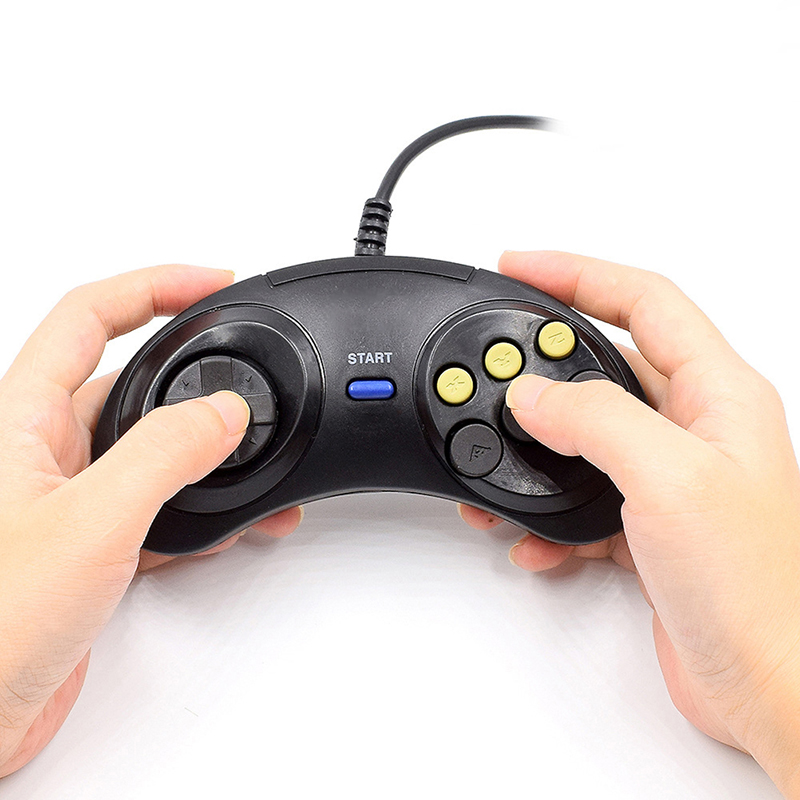 Gaming Accessories Driving - 1 pc Classic Wired 6 Buttons