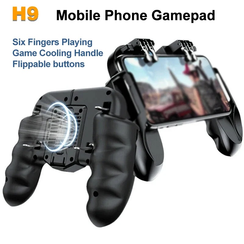 Gaming Accessories Ipad - H9 6 Finger Mobile Phone Game