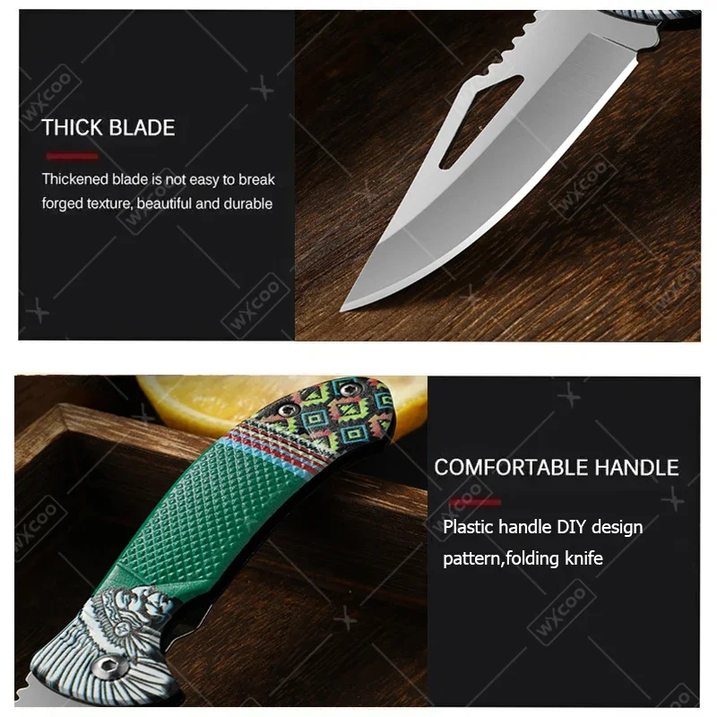 WXCOO Folding Knife Stainless  - đánh giá và giá Gaming Kitchen Accessories