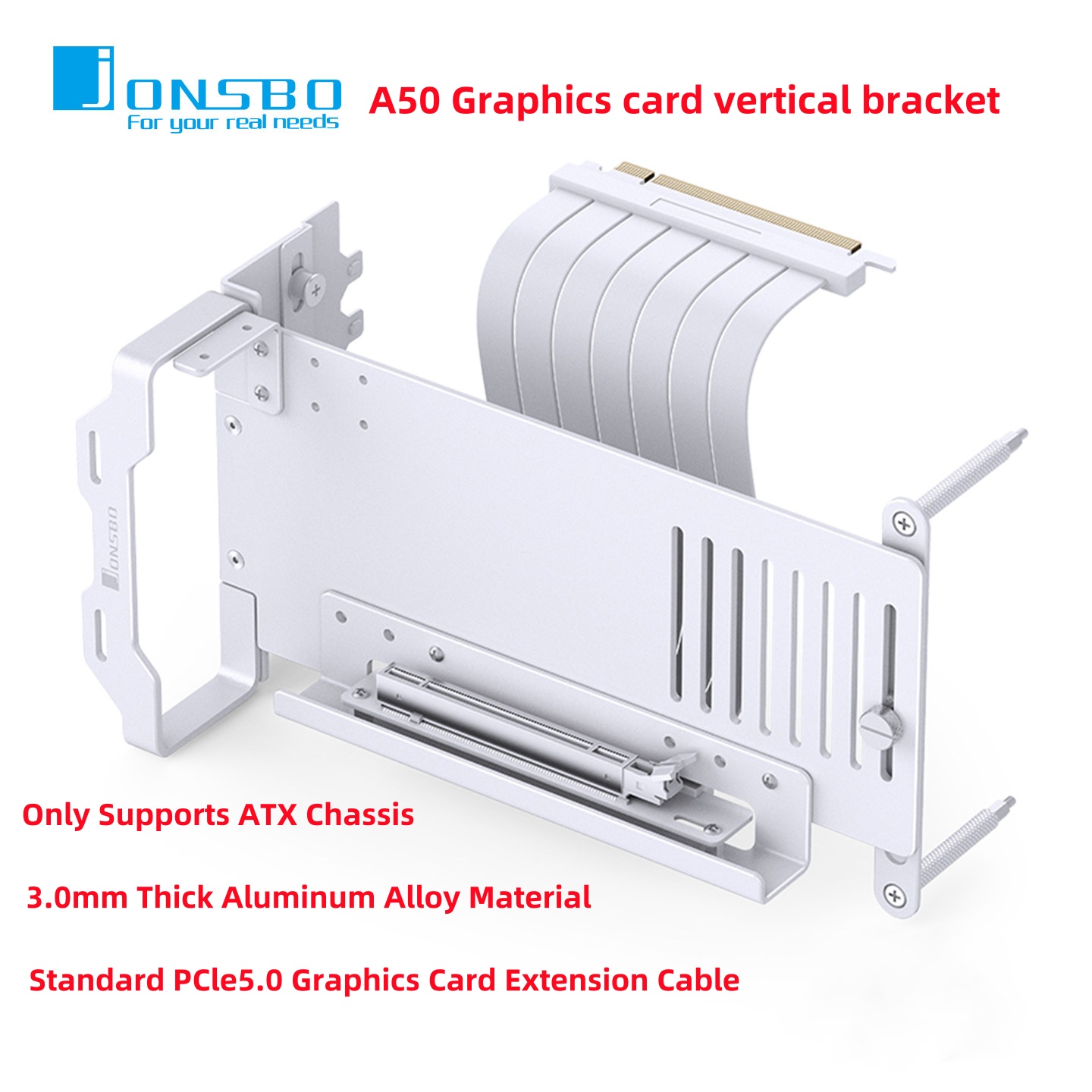 JONSBO A50 Aluminum GPU Vertic - đánh giá và giá Vertical Gpu Bracket