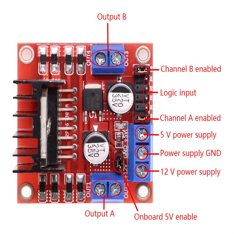 L298N Động Cơ Mô Đun DC Động C - đánh giá và giá Gaming Accessories Driving