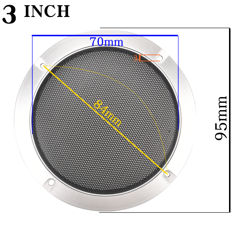 Màu Bạc 2 3 4 5 6.5 8 10INCH L - đánh giá và giá Case Mesh Panel