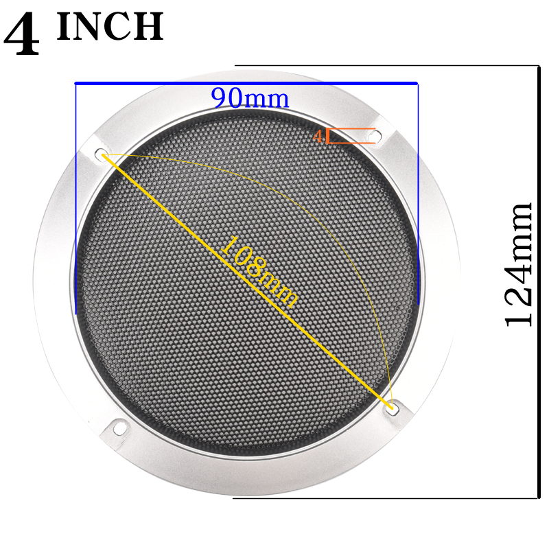 Màu Bạc 2 3 4 5 6.5 8 10INCH L - đánh giá và giá Case Mesh Panel