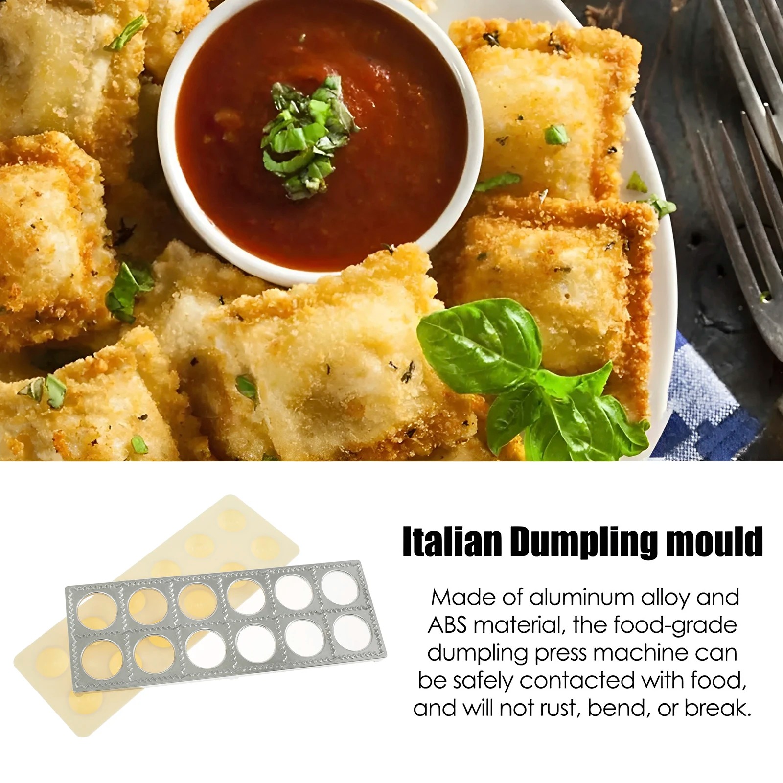Dumpling Mold 12 Holes Ravioli - đánh giá và giá Gaming Kitchen Accessories