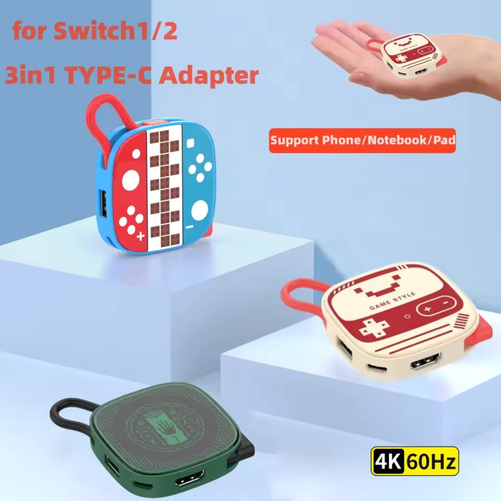 For Switch2 Type C Docking Sta - đánh giá và giá Gaming Kit Accessories Nintendo Switch