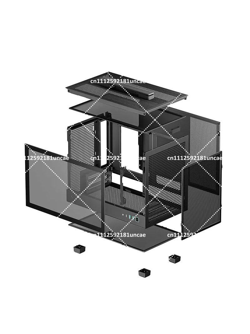 Portable ITX Computer Case wit - đánh giá và giá Case Mesh Panel