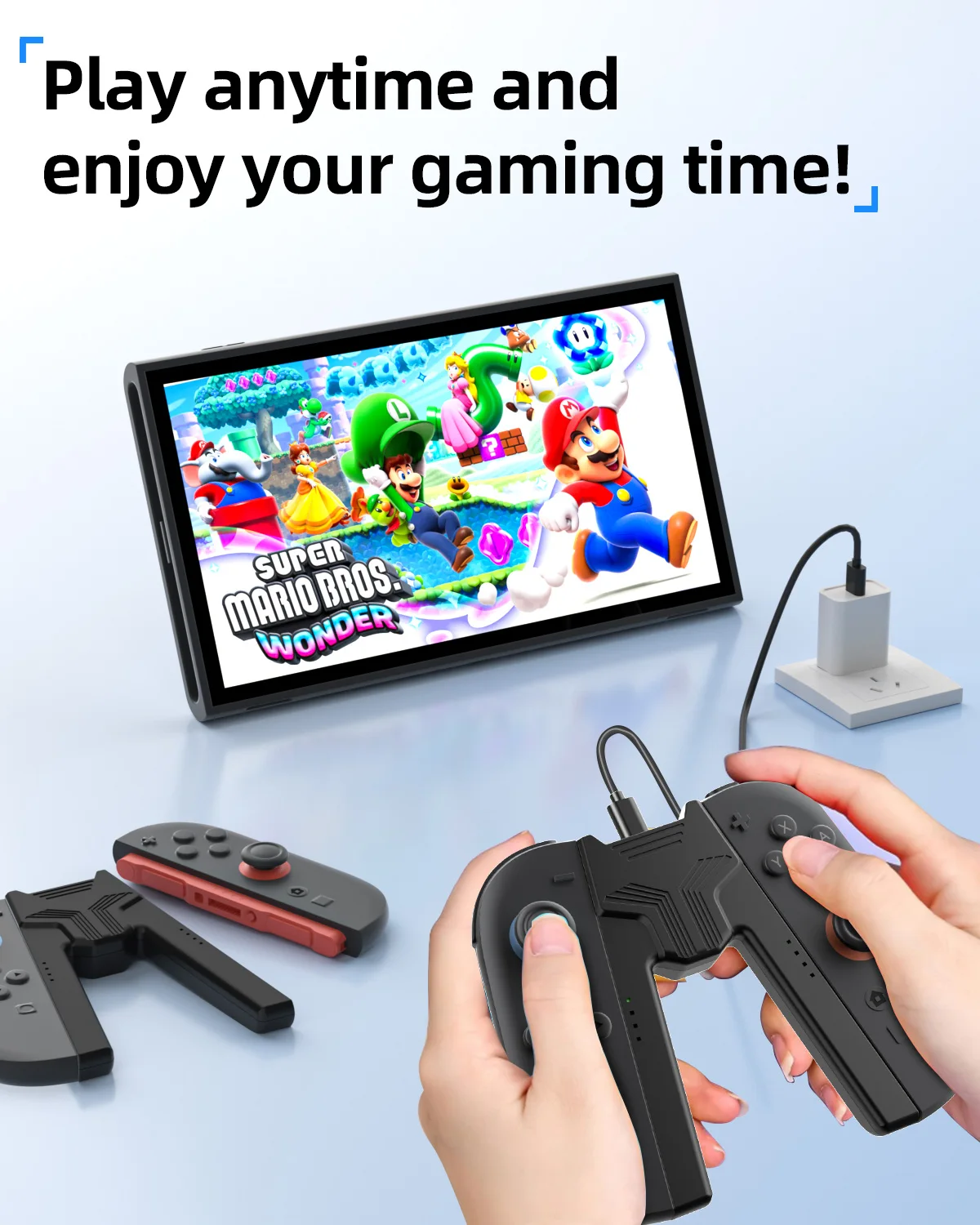 For Switch 2 Charger Grip for  - đánh giá và giá Gaming Kit Accessories Nintendo Switch