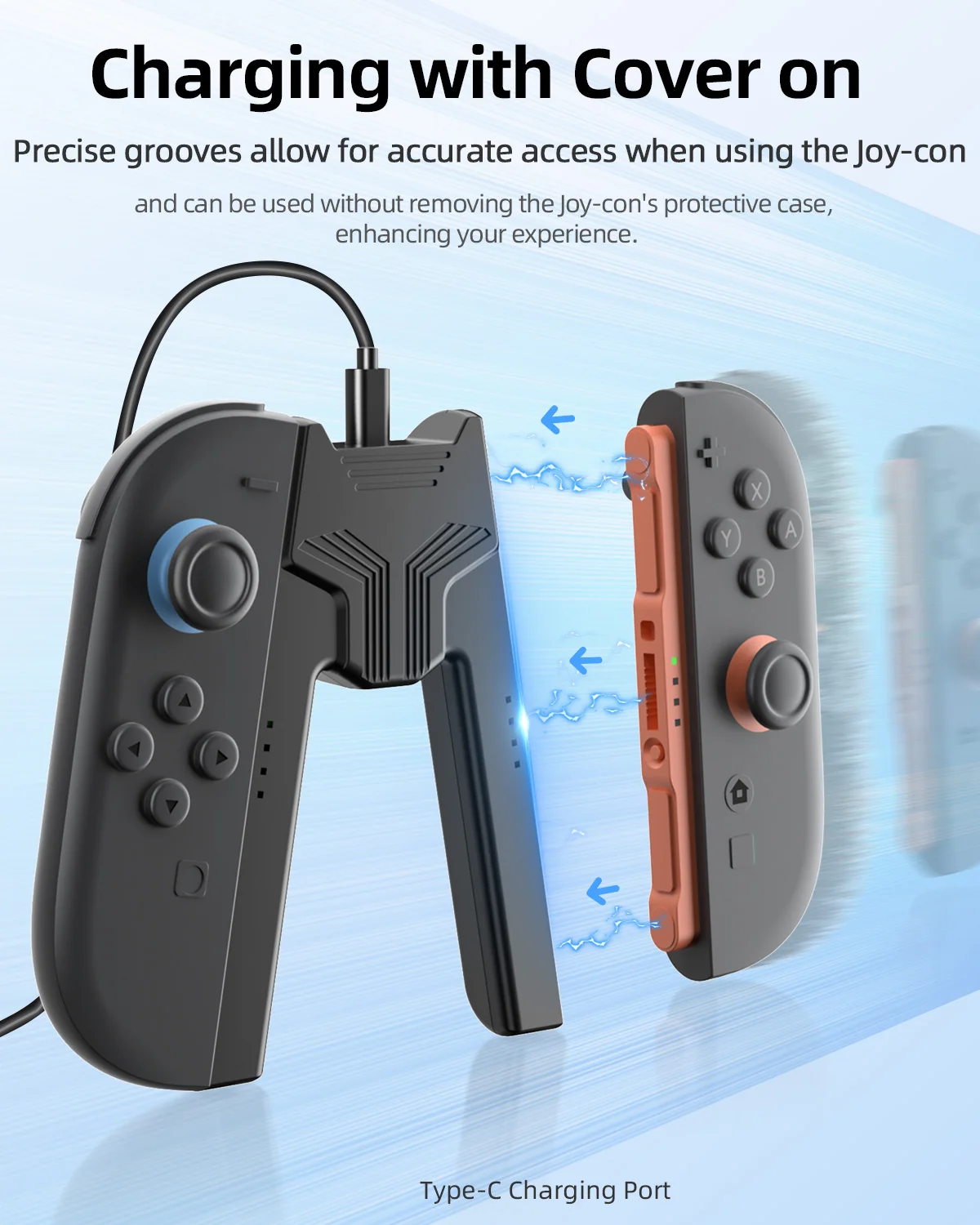 For Switch 2 Charger Grip for  - đánh giá và giá Gaming Kit Accessories Nintendo Switch