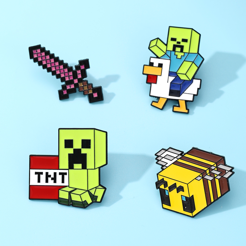 4pcs Cute Baby Zombie Chicken  - đánh giá và giá Gaming Accessories Cute