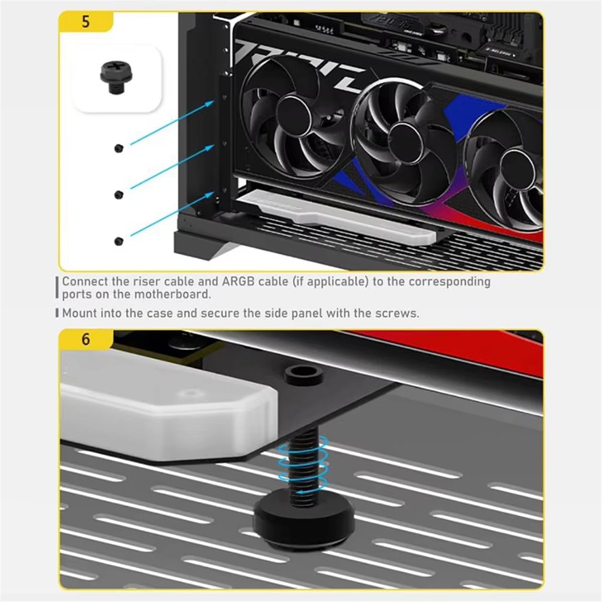 A14M Vertical GPU Mounting Bra - đánh giá và giá Vertical Gpu Bracket