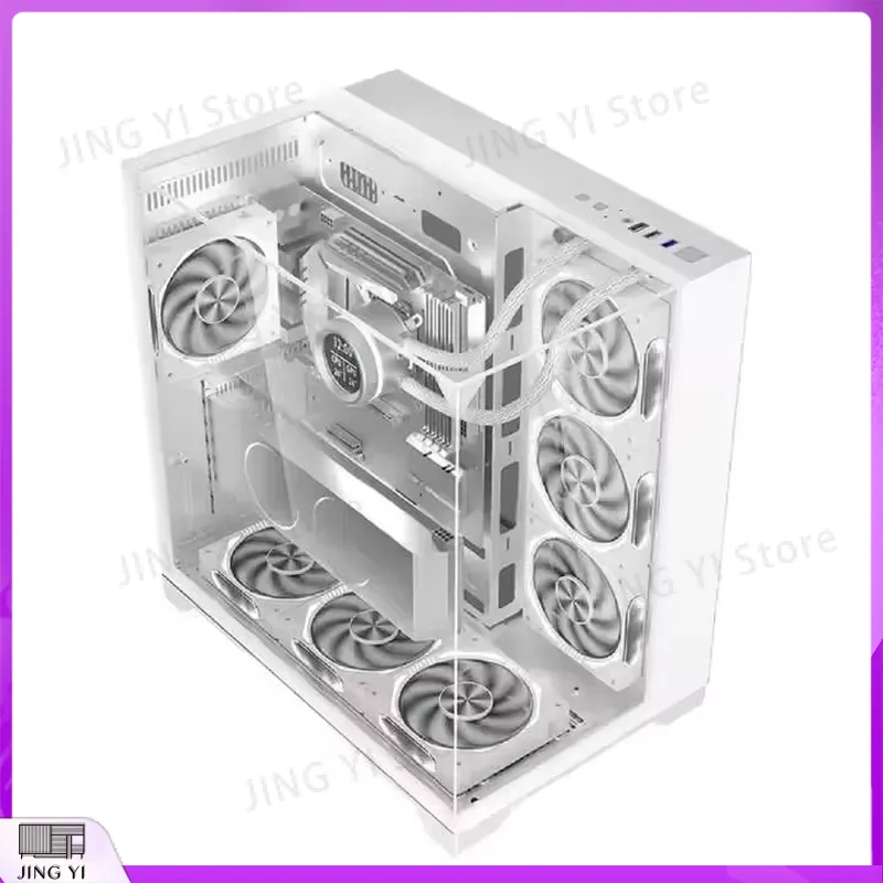 Custom Full Tower ATX Computer - đánh giá và giá Case Mesh Panel
