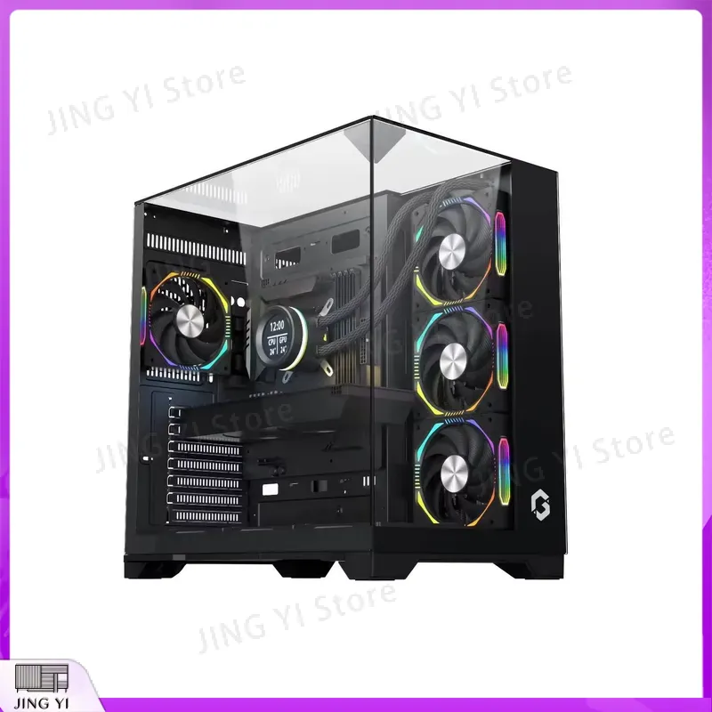 Custom Full Tower ATX Computer - đánh giá và giá Case Mesh Panel