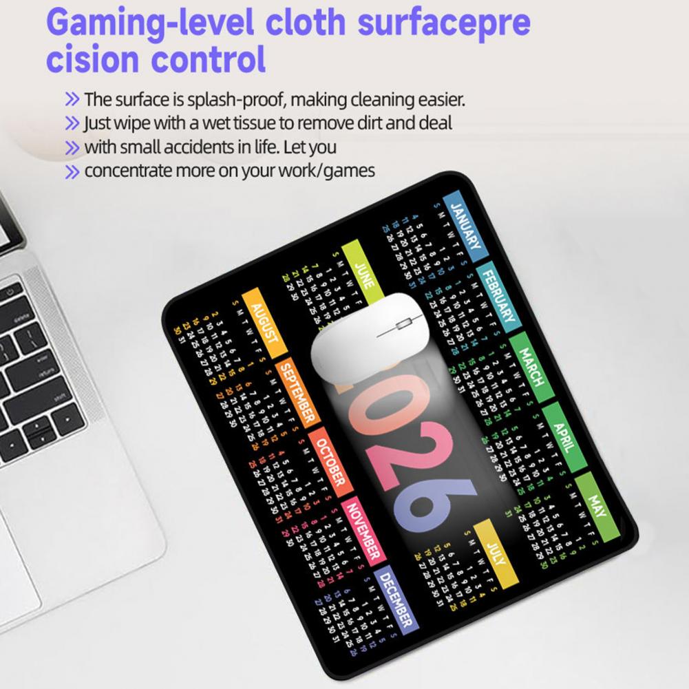 2026 Calendar Mouse Pad Waterp - đánh giá và giá Gaming Accessories For Desk