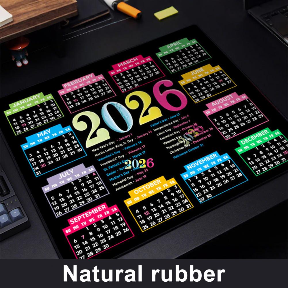 2026 Calendar Mouse Pad Waterp - đánh giá và giá Gaming Accessories For Desk