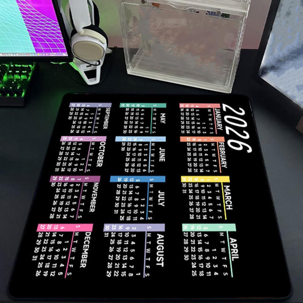 2026 Calendar Mouse Pad Waterp - đánh giá và giá Gaming Accessories For Desk
