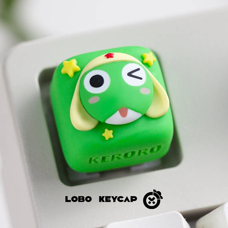 Keroro Themed Anime Keycaps Me - đánh giá và giá Gaming Accessories Cute