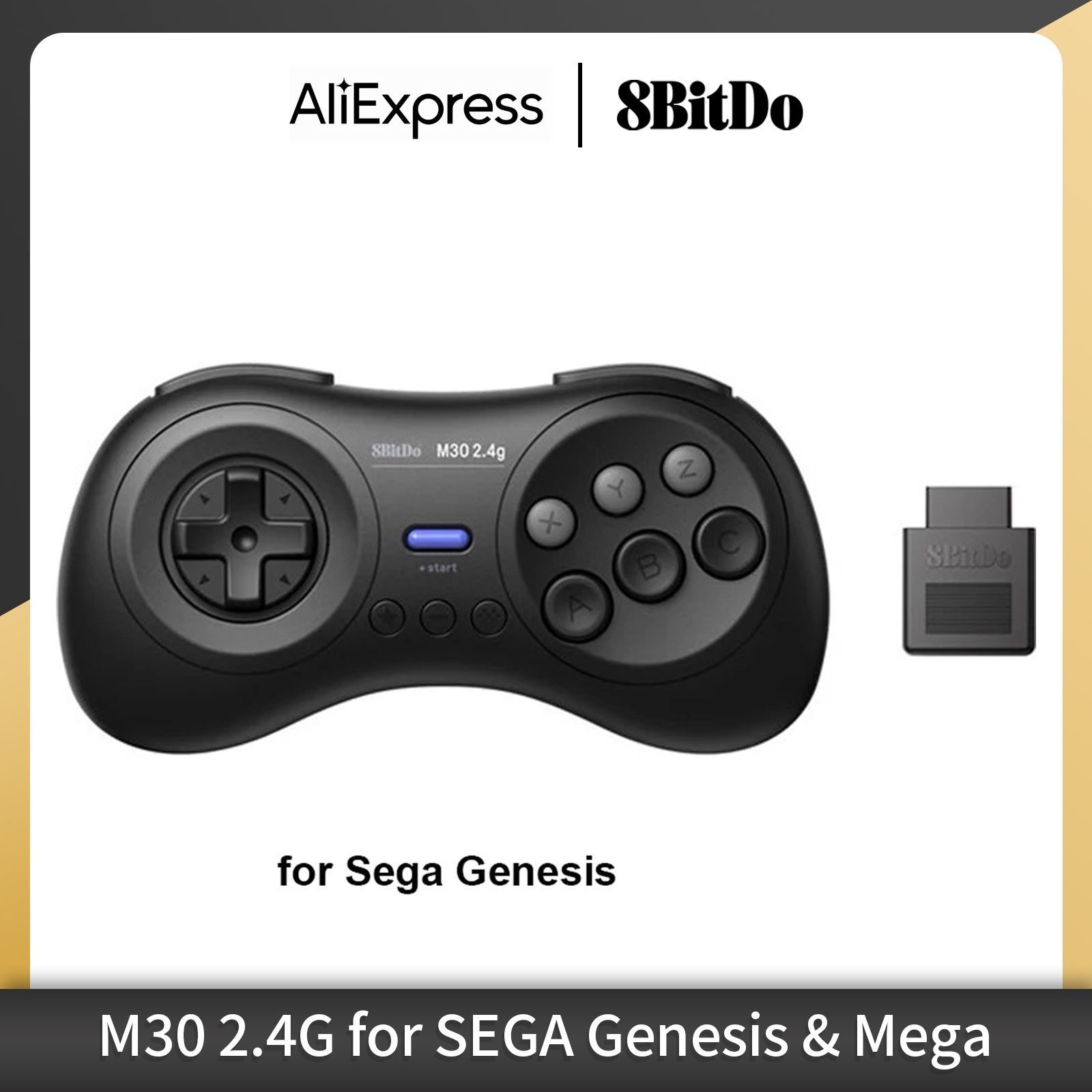 8BitDo M30 2.4G Wireless Gamep - đánh giá và giá Gaming Accessories Driving