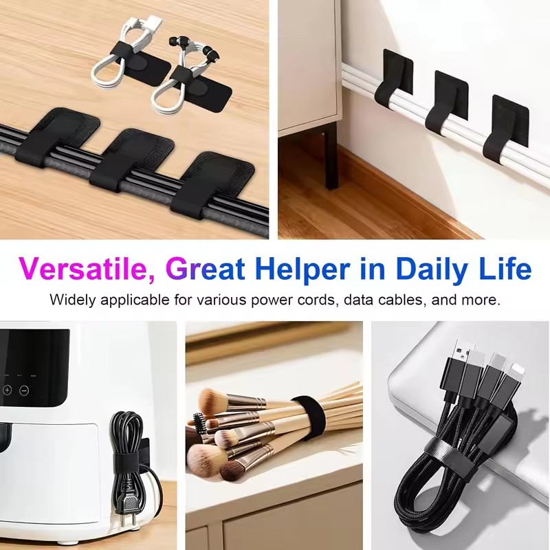 Adhesive Under Desk Cable Ties - đánh giá và giá Gaming Accessories For Desk