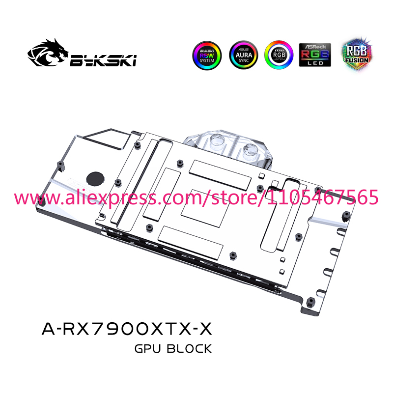 1PCS  A-RX7900XTX-X Water Bloc - đánh giá và giá Amd Vga Rx 7900 Xtx