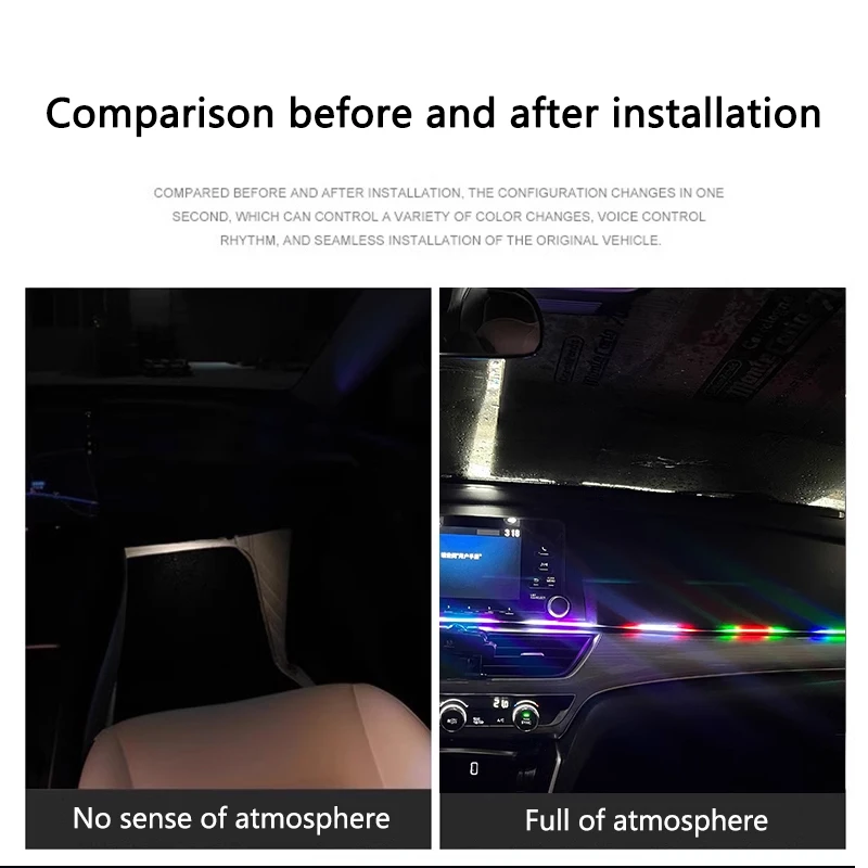 Colorful LED Car Interior Hidd - đánh giá và giá Rgb Hub Sync