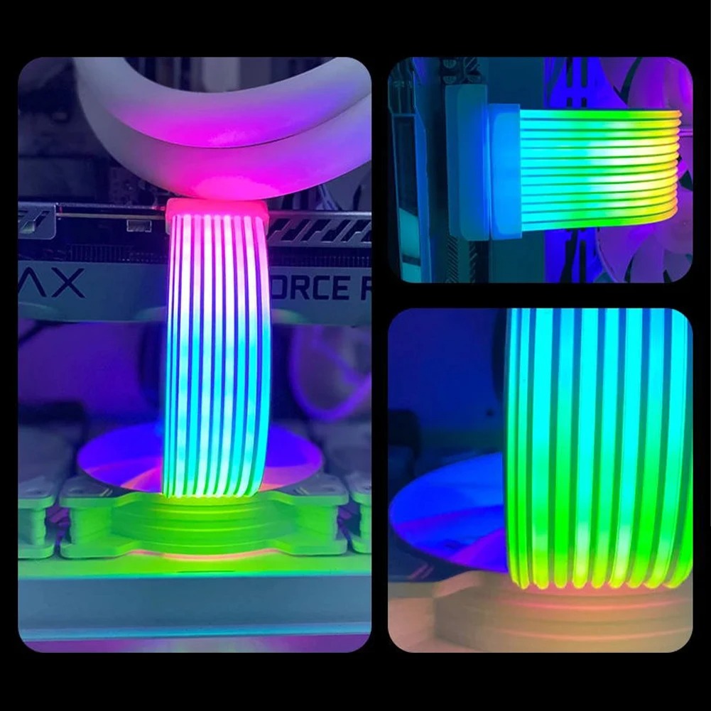 PC RGB Light Strip Suitable fo - đánh giá và giá Vertical Gpu Bracket
