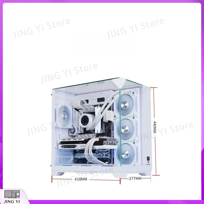 Full Tower ATX Gaming PC Case  - đánh giá và giá Case Mesh Panel