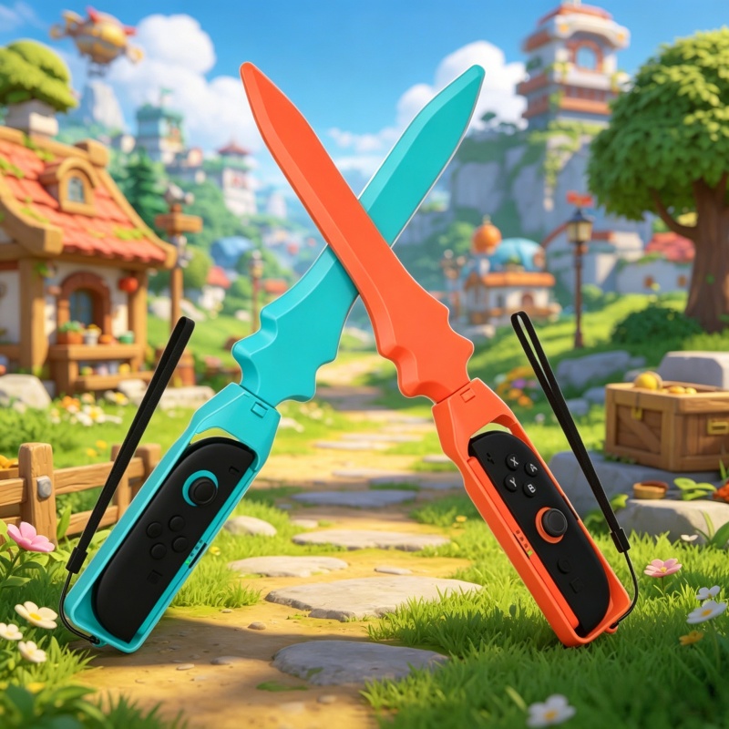 2 Pack Sword-Shaped Controller - đánh giá và giá Gaming Kit Accessories Nintendo Switch