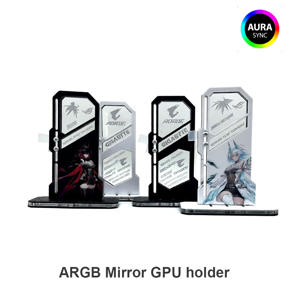 DIY Mirror VGA Holder ARGB Gam - đánh giá và giá Vertical Gpu Bracket