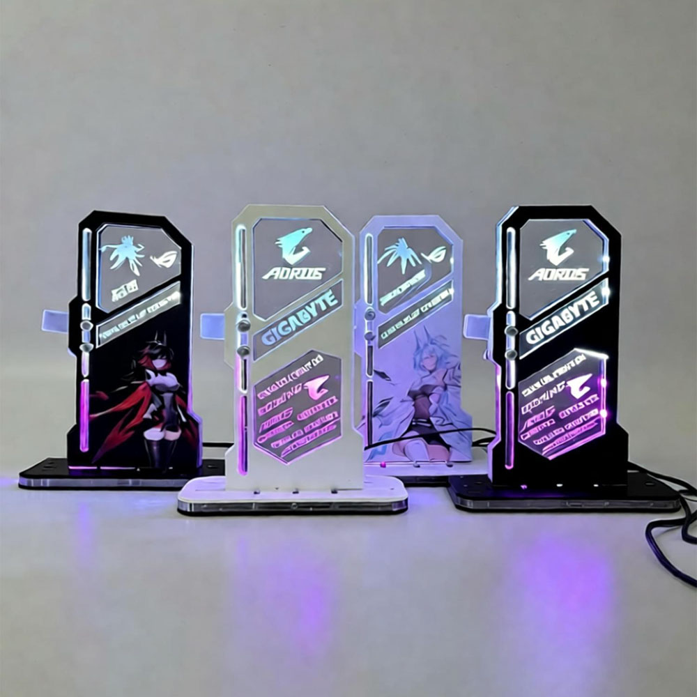 DIY Mirror VGA Holder ARGB Gam - đánh giá và giá Vertical Gpu Bracket