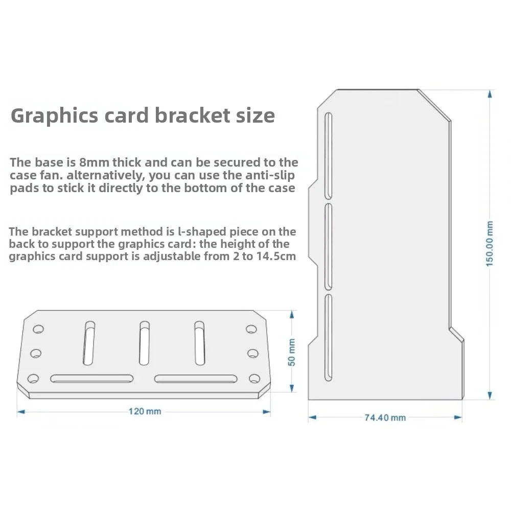 DIY Mirror VGA Holder ARGB Gam - đánh giá và giá Vertical Gpu Bracket