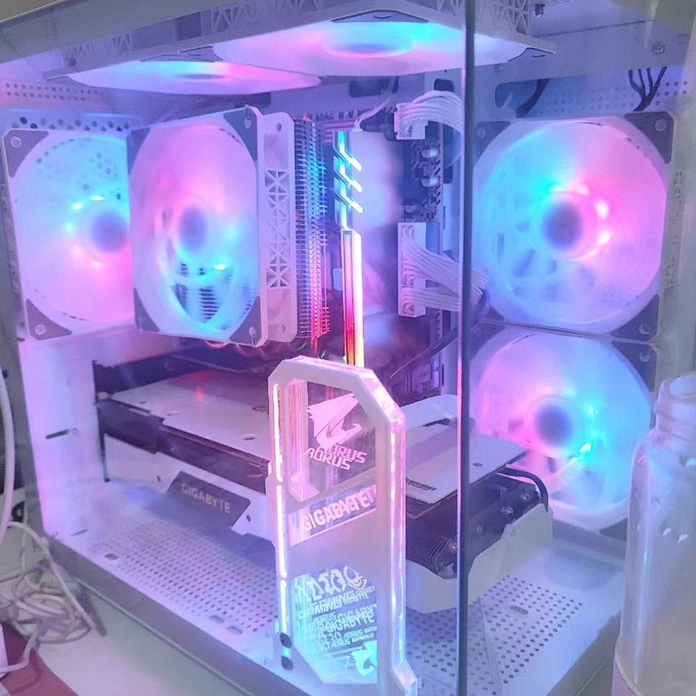 DIY Mirror VGA Holder ARGB Gam - đánh giá và giá Vertical Gpu Bracket